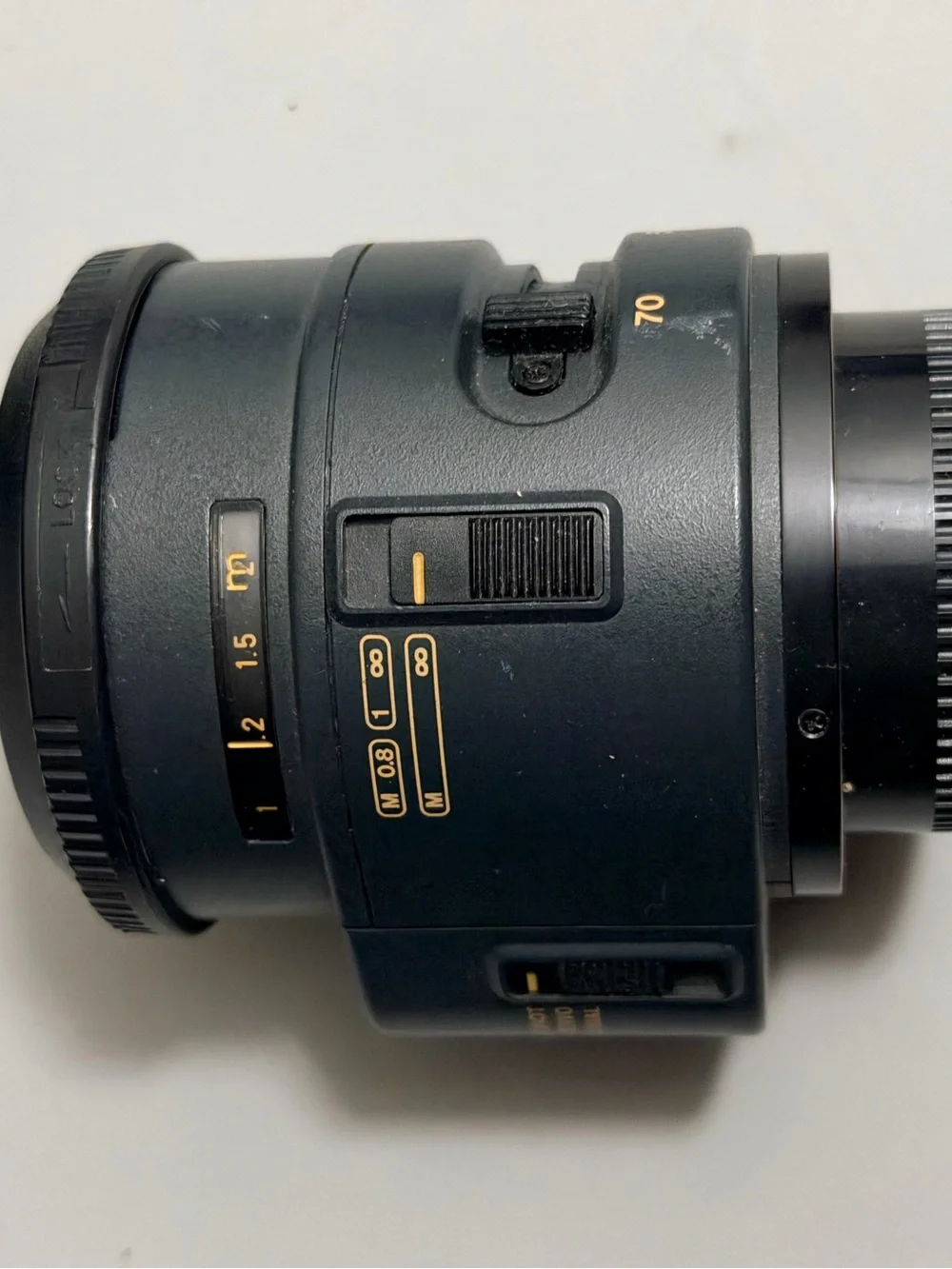 Vintage Canon T80 With a 244T Speedlite Flash Unit Zoom Lens AC 35-70*Read*